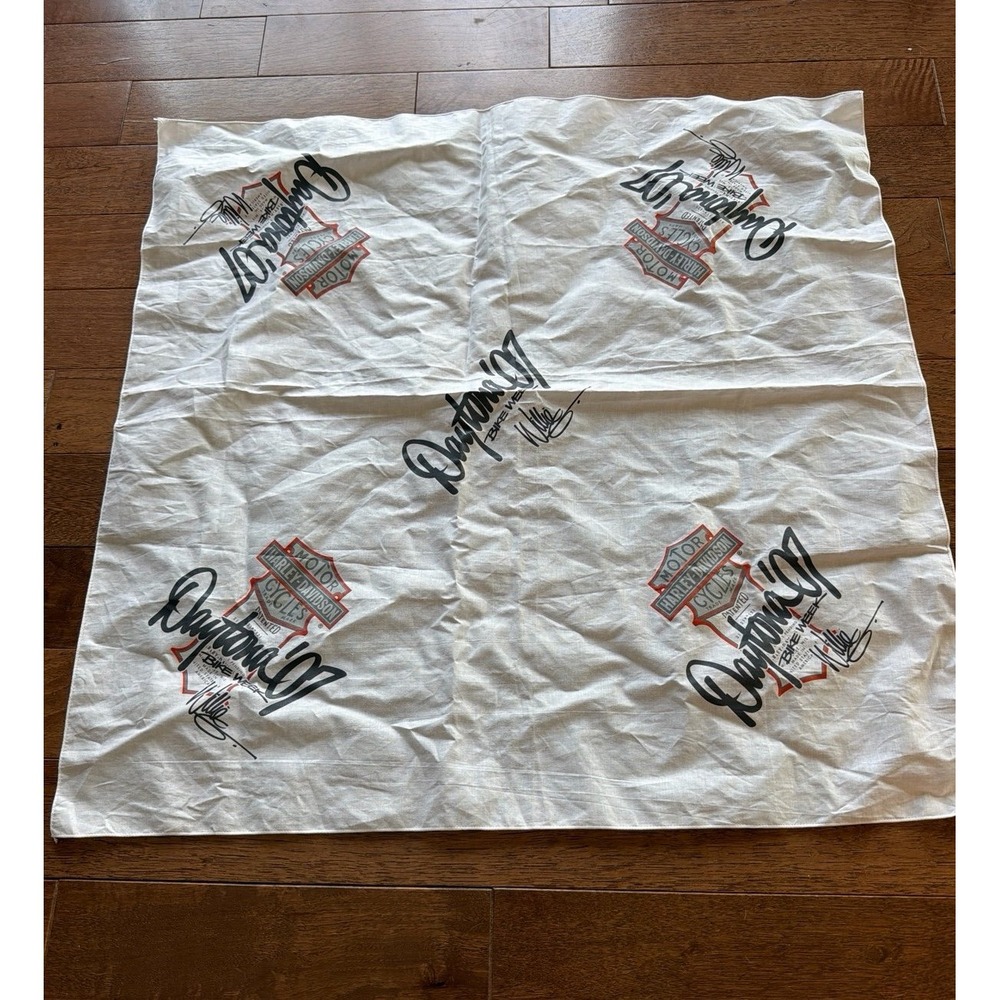 Harley-Davidson Daytona 07 Bike Week Bandana Scarf Souvenir Willie